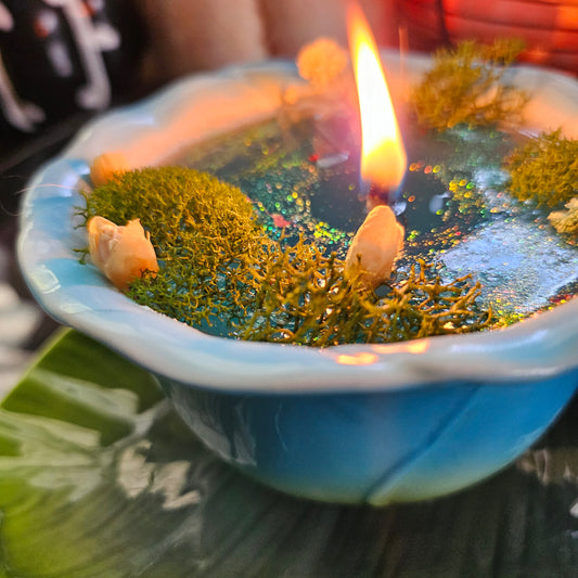 Wishing Pond potion candle.